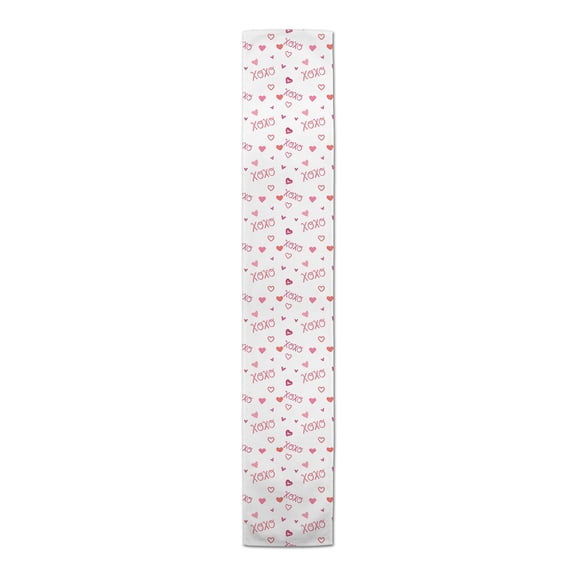 Creative Products XOXO Pattern 16 x 72 Cotton Twill Table Runner