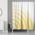 thumbnail image 1 of Creative Products Yellow Arch 71x74 Shower Curtain, 1 of 2