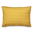 thumbnail image 1 of Creative Products Yellow Arrows Pattern 14x20 Spun Poly Pillow, 1 of 2