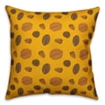 thumbnail image 1 of Creative Products Yellow Nut Assortment 20x20 Spun Poly Pillow, 1 of 2