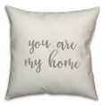 thumbnail image 1 of Creative Products You Are My Home 16x16 Spun Poly Pillow, 1 of 2