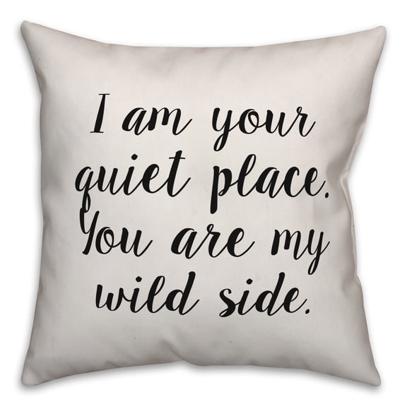 Creative Products You Are My Wild Side 16x16 Spun Poly Pillow