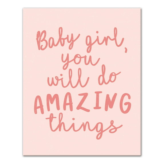 Creative Products You Will Do Amazing Things 16x20 Canvas Wall Art