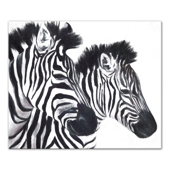 Creative Products Zebra Pals 20x24 Canvas Wall Art