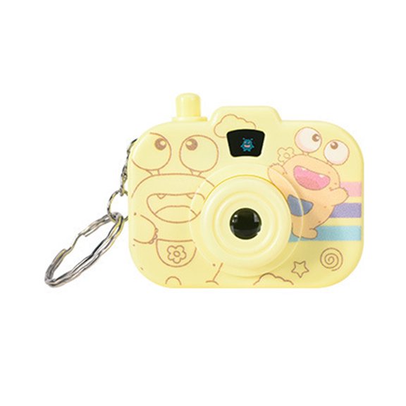 Creative Projection Toy Camera Keychain For Kids With Portable Designs And Safe Plastic Materials Stylish Keyring