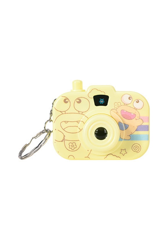 Creative Projection Toy Camera Keychain For Kids With Portable Designs And Safe Plastic Materials Stylish Keyring