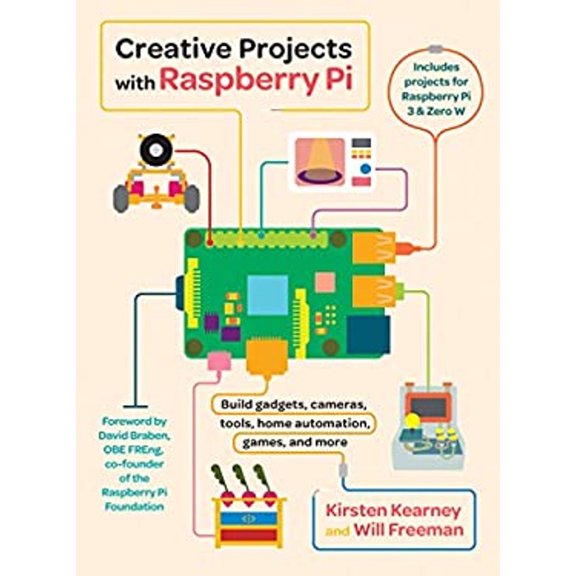 Pre-Owned Creative Projects with Raspberry Pi (Paperback) 1419725009 9781419725005
