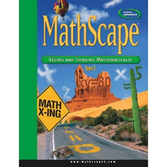 Creative Pub: Mathscape: Mathscape: Seeing and Thinking Mathematically, Course 3, Consolidated Student Guide (Hardcover)