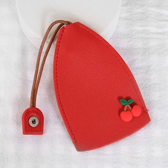 Creative Pull-Out Key Case Cover Leather Large-Capacity Key Sleeve Keychain Bag