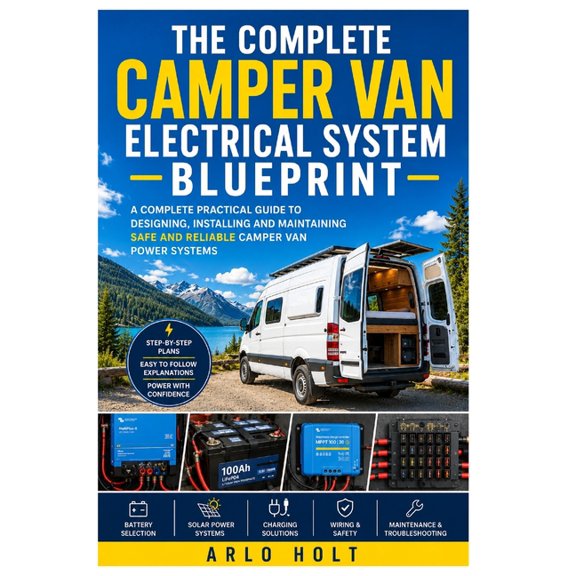 Creative Pursuits Library The Complete Camper Van Electrical system Blueprint: A Complete Practical Guide to Designing, Installing and Maintaining, (Paperback)