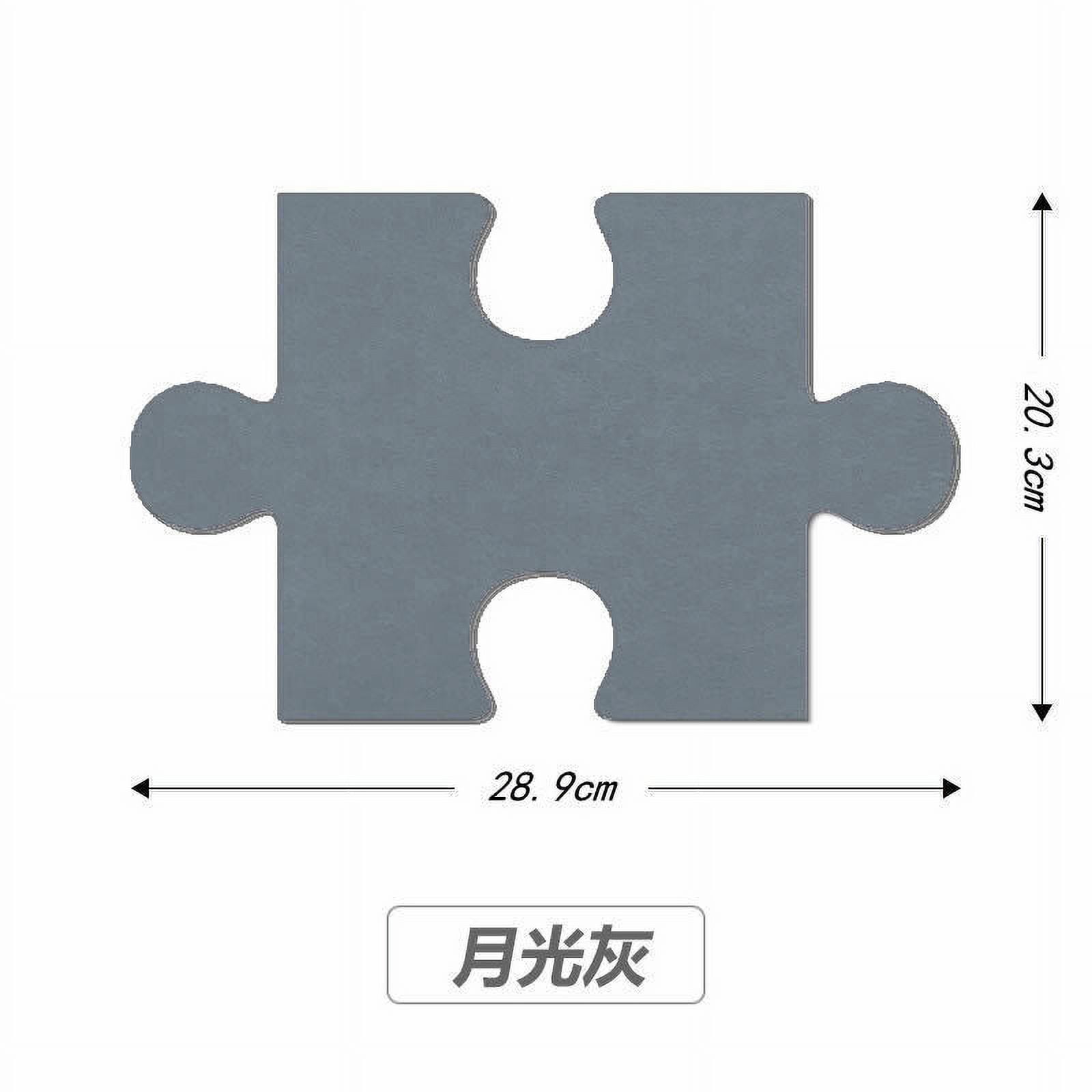Creative Puzzle Shape Notice Board Office Message Board Decorative