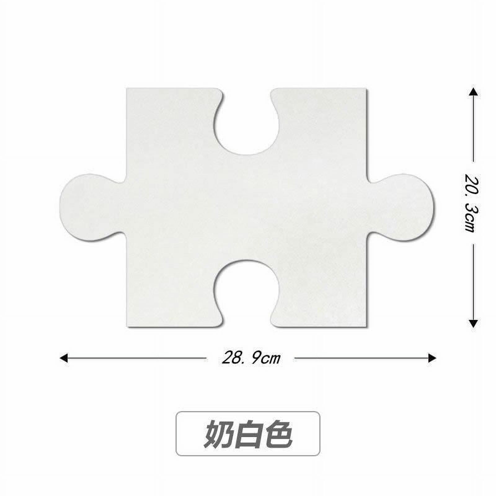 Creative Puzzle Shape Notice Board Office Message Board Decorative
