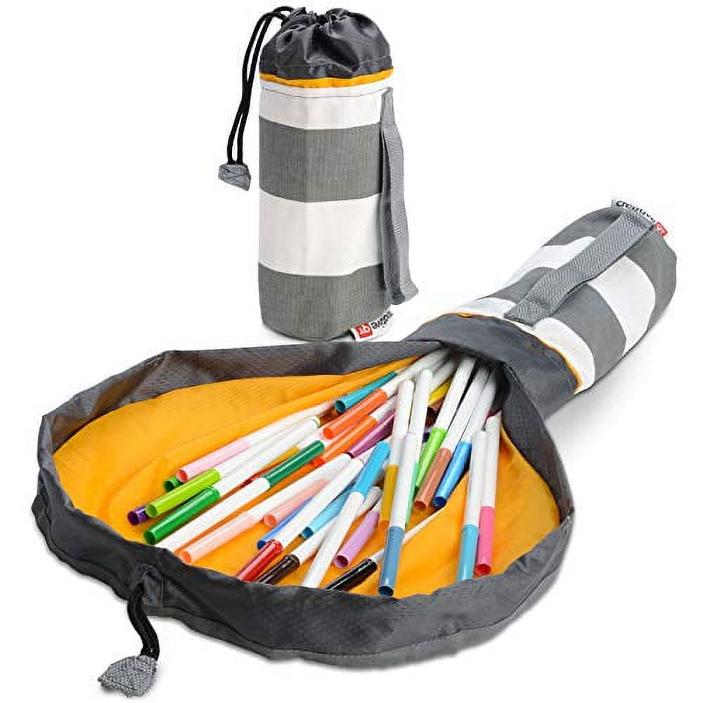 Creative QT SlideAway, Dinosaur Print, OnTheGo Mini Storage Bag and