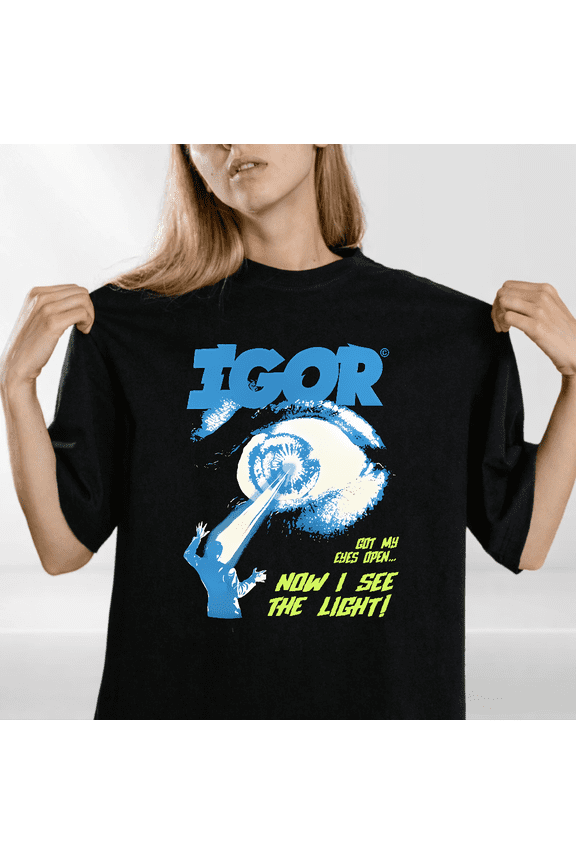 Creative Rap Artist Igor Tour Graphic T-shirt Hip Hop Style Top,for men and women up to 5XL