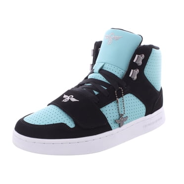 FelinDesign High-Top Sneakers - Blue Lightning Design Men's High-Top Shoes main image 0
