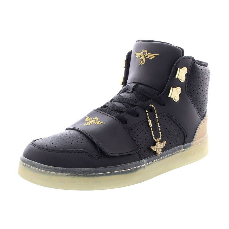 Creative Recreation Cesario Hi Black Gold Men s Shoes Size 8.5