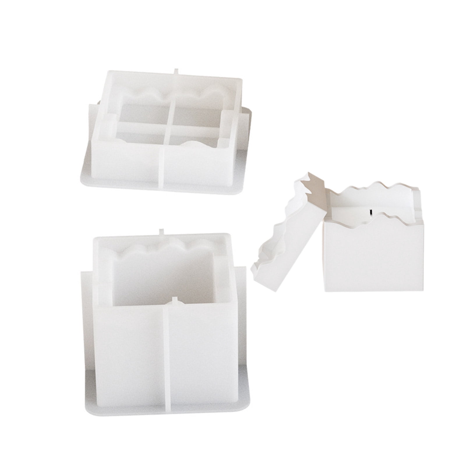 Creative Resin Art Silicone Molds Easy Release Silicone Holder Molds ...