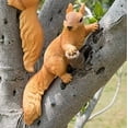 thumbnail image 1 of Creative Resin Squirrel Garden Decoration Home Outdoor Accessories Ornaments Resin Squirrel Garden Statue,Outdoor Hanging Tree Ornaments Simulated Squirrels Statues for Garden Yard Patio Decor, 1 of 6
