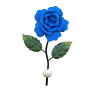 Creative Resin Wall Hooks,Creative Resin Wall Hooks Wall Mounted Art Flower Hook Hand Painted Hanging Coat / Hat /Key/ Towel Hooks,Wall Mounted Decorative Hooks for Entryway Bathroom Bedroom Decor