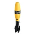 thumbnail image 1 of Creative Rocket Lighter, Windproof Adjustable Blue Flame Torch Lighter With Safety Lock, Refillable Rotation Lighters For BBQ Outdoor Camping Hiking (Yellow), 1 of 11