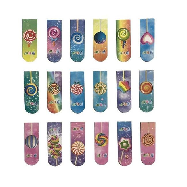 Creative Rod Stick Sugar Style Bookmark Magnetic Bookmarks Gift