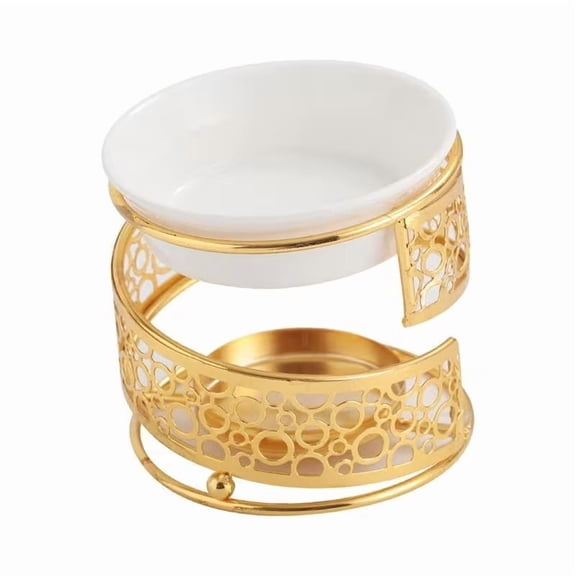 Creative Rotating Circle Aromatherapy Furnace - Elegant Essential Oil & Wax Melter for Home Use