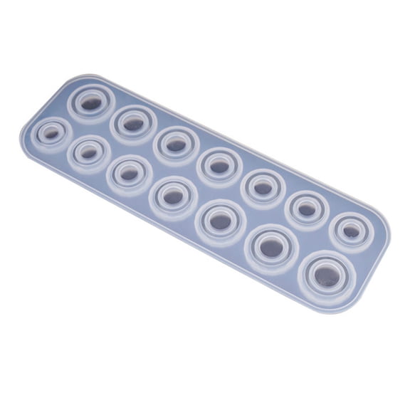 Creative Round Ring Casting Mold DIY School Handworks Rings Making Supplies