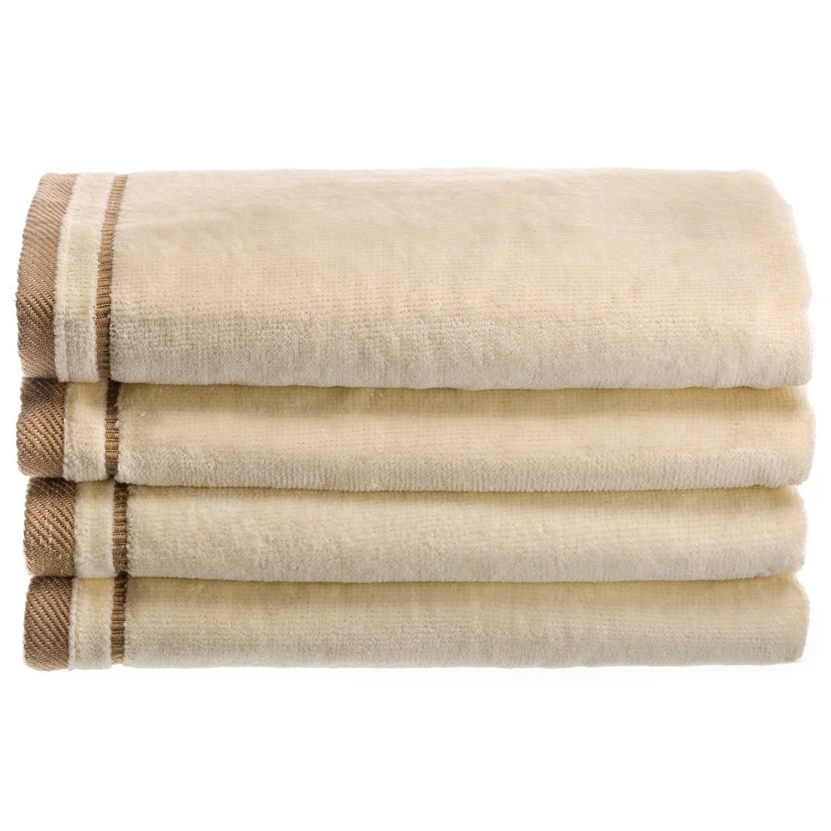 Creative Scents 100 Cotton Velour Fingertip Towels 4 Pack 11 by 18