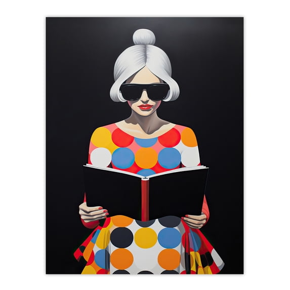 Creative Scholar Book Lovers Fun Bright Unframed Wall Art Print Poster Home Decor Premium