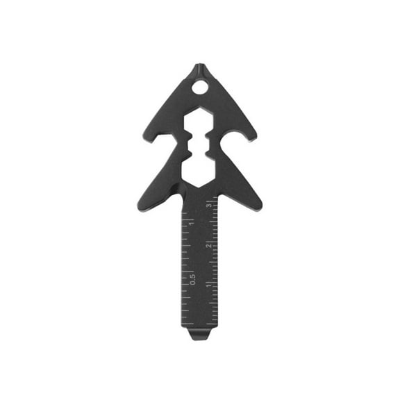 Creative Screwdriver Ruler Multifunctional Pocket Tool With Bottle Opener for Outdoor Camping Gifts