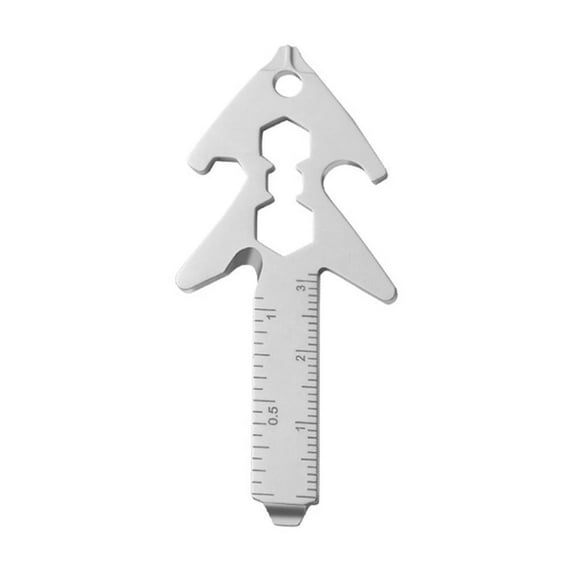 Creative Screwdriver Ruler Multifunctional Pocket Tool With Bottle Openers for Outdoor Camping Gifts=