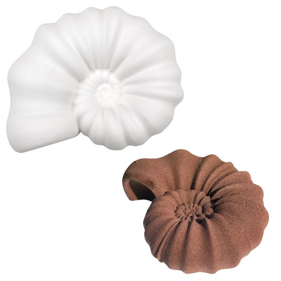 Snail for Shell Shape Silicone Rubber Flexible Safe Mould Clay Resin Ceramics Candy Fondant Candy Chocolate Soap Mo
