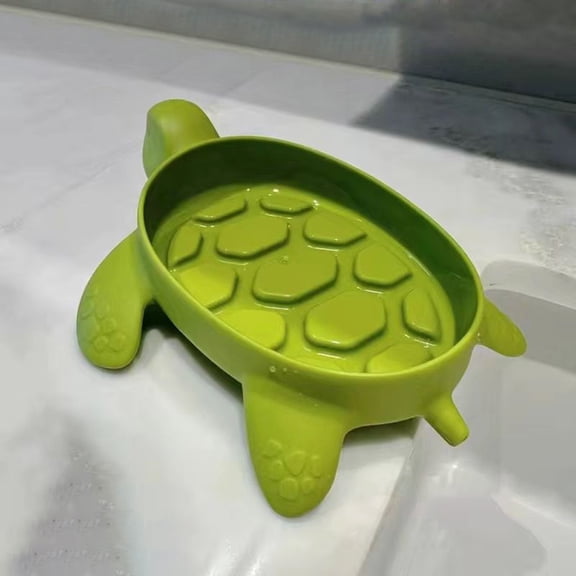 Creative Sea Turtle Soap Box for Family Simple Washing Table,Turtle Themed Soap Holder for Bathroom,Durable and Fun Design for Kids and Adults