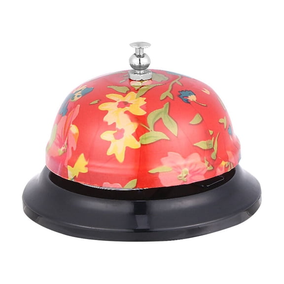 Creative Service Bell Portable Restaurant Call Bells Reception Customer Service Bell for Home Bar ( Color Bell)