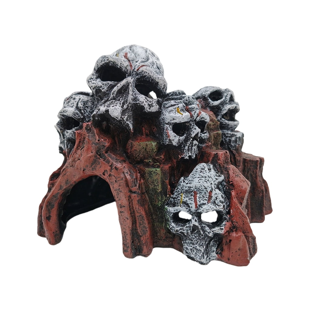 Creative Shape Aquariums Ornament Resins Cave Decoration Creative Gothicism Cave Fish Tanks Accessory