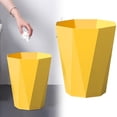 thumbnail image 1 of Creative Shaped Trash Can Creative Shaped Plastic Garbage Bin For Bathroom Kitchen And Living Room Large Capacity Wastebasket Trash Can Plastic 6.49"*9.05"*11.6", 1 of 8