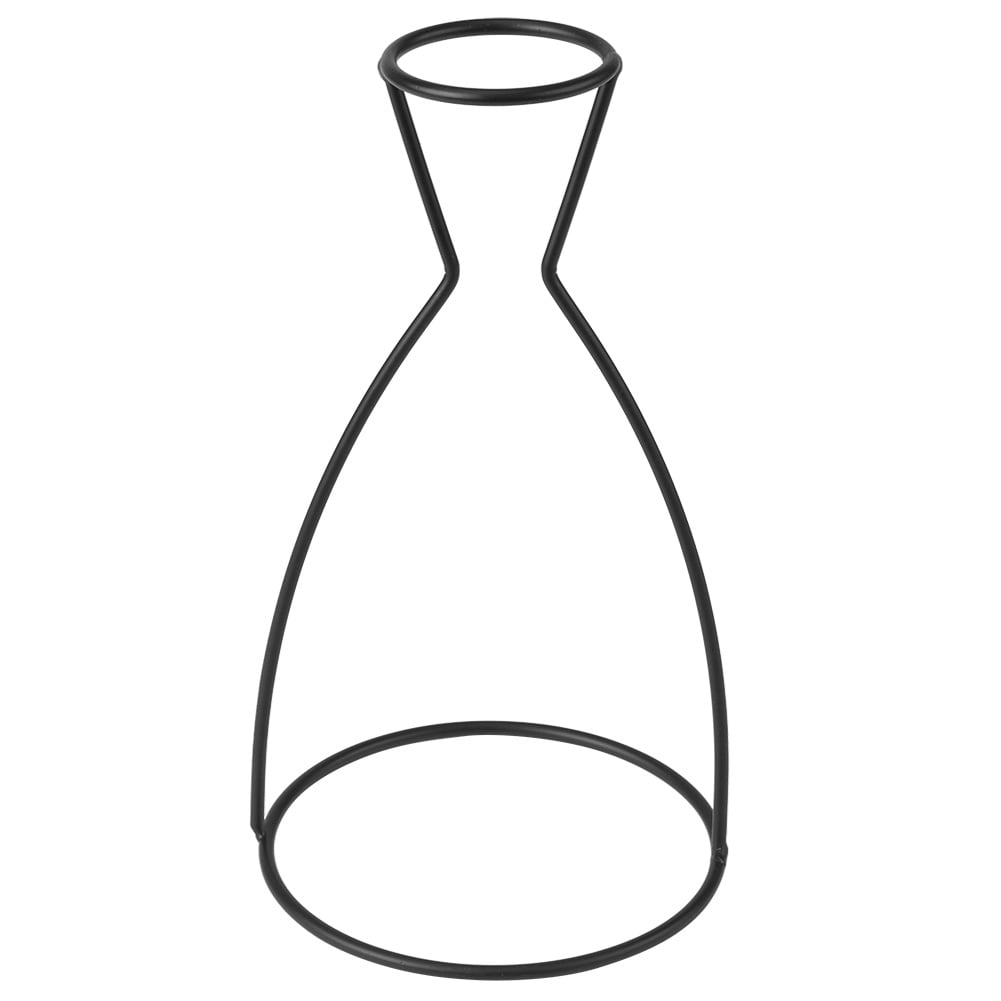 Creative Shapes Black Metal Flower Vase Frame Plant Holder Cafe Home creative-shapes-black-metal-flower-vase-frame-plant-holder-cafe-home