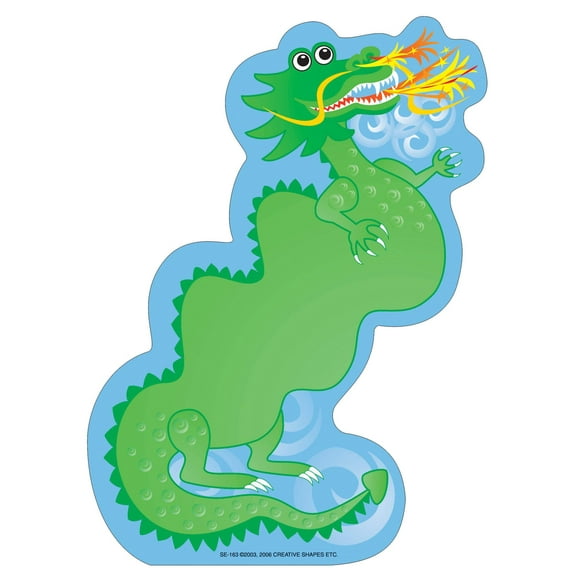 SHAPES ETC. Large Notepad - Dragon