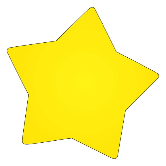 SHAPES ETC. Large Notepad - Star