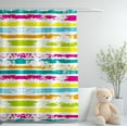 thumbnail image 1 of Creative Shower Curtain (Colored line-1), 1 of 6