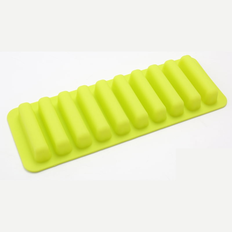 Creative Silicone Ice Cube Tray Mold Finger 10 Grid Chocolate Mold Tray For Water Bottle Ice Cream Pudding Maker Mold Bar Kitche