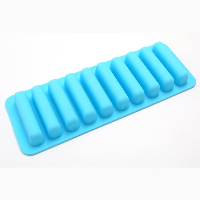 Creative Silicone Ice Cube Tray Mold Finger 10 Grid Chocolate Mold Tray For Water Bottle Ice Cream Pudding Maker Mold Bar Kitche