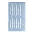 thumbnail image 1 of Creative Silicone Mold Pair For Nails Artists Makes Intricate Floral Designs And Bowknot Shaped Craft Embellishments, 1 of 8