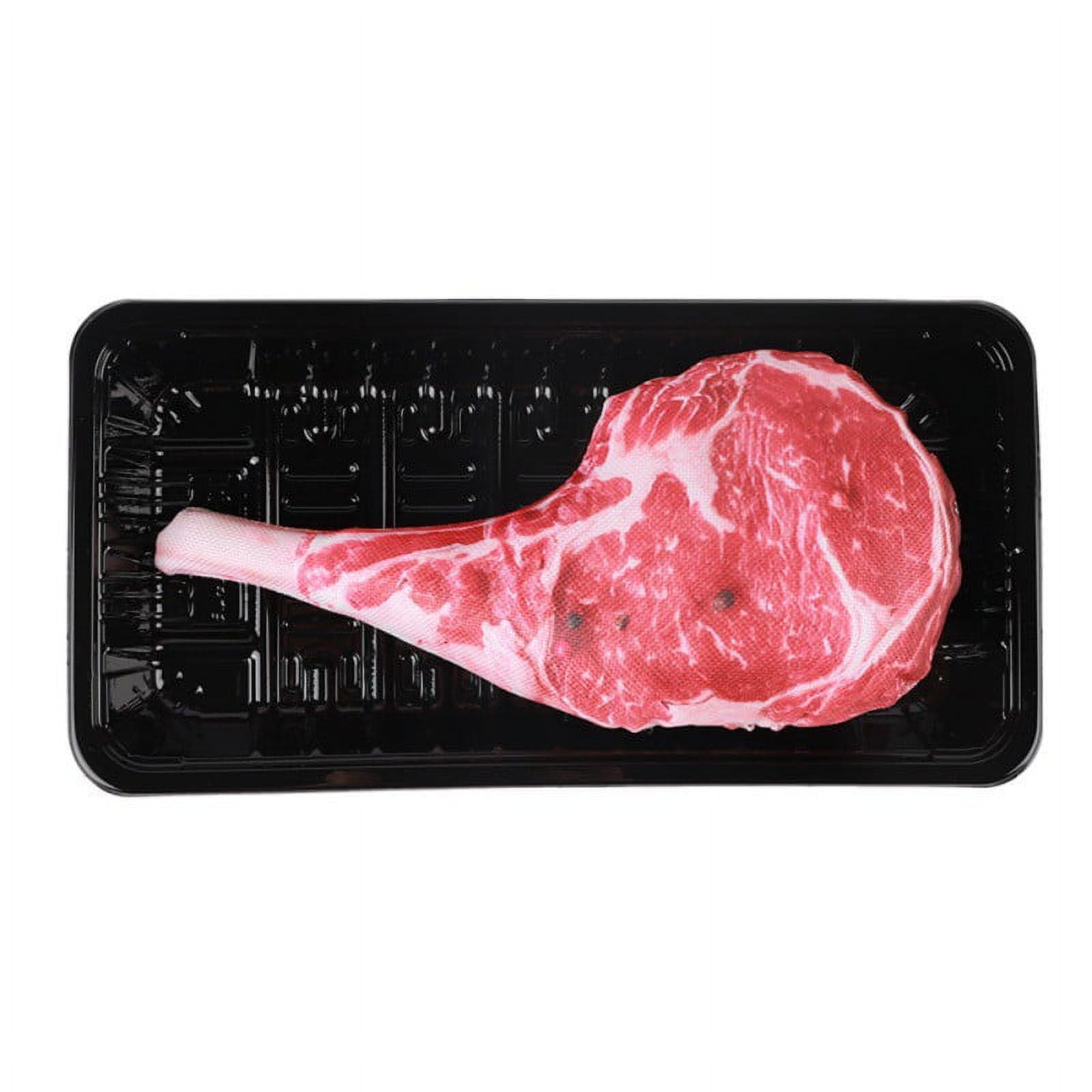 Creative Simulation Tomahawk Steak Pet Chew Toy For Fun And Teeth Cleaning