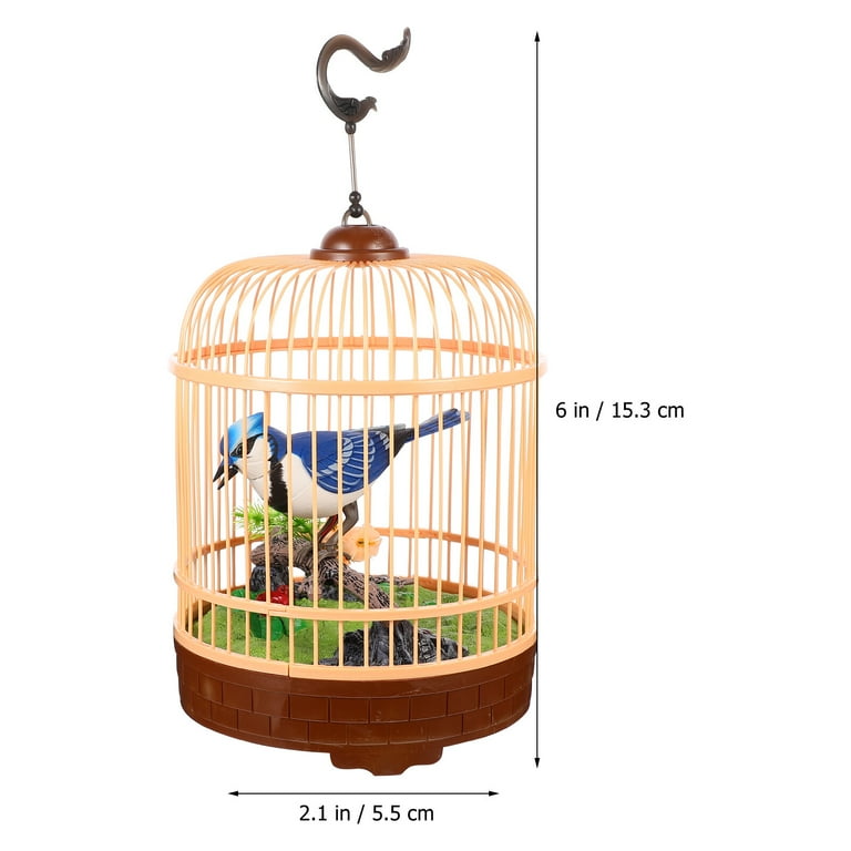 Bird in cage toy walmart cheap