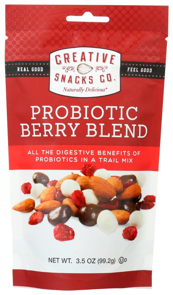 Creative Snacks Co. Nuts, Probiotic Berry Blend, 3.5 Oz.