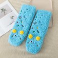 thumbnail image 1 of Creative Socks Padded Fuzzy Socks Fleece Home Floor Comfortable Warm Puffy Microfiber Sleeping Winter Padded Socks, 1 of 5