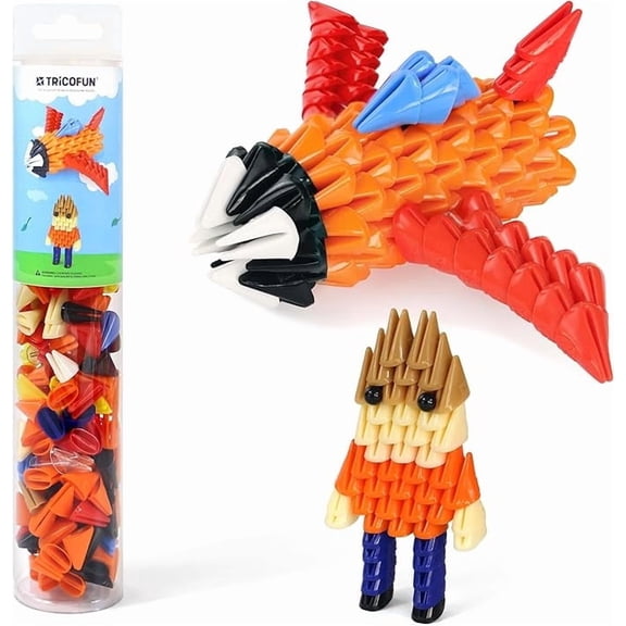 Creative Soft Building Blocks, Cute Animal kit Assembling Building Toys Gifts for Kids and 6+ Interactive Building Toy for Kids, Boys, and Girls