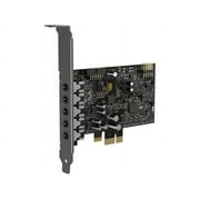 Creative Sound Blaster Audigy Fx V2 Upgradable Hi-res PCI-e Sound Card with 5.1 Discrete and Virtual Surround, Scout Mode, SmartComms Kit for PC