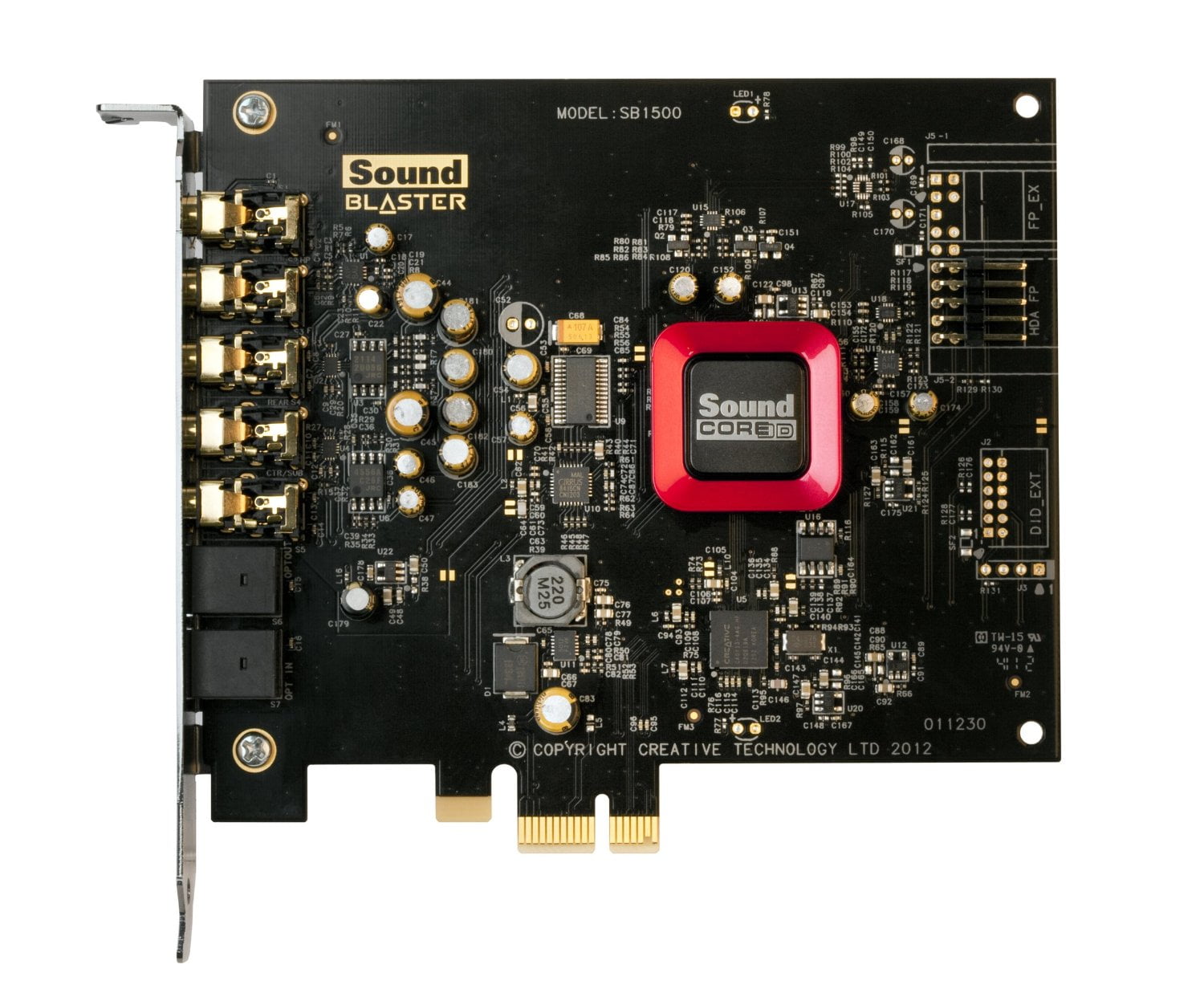 Creative Sound Blaster Z SBX PCIE Gaming Sound Card System